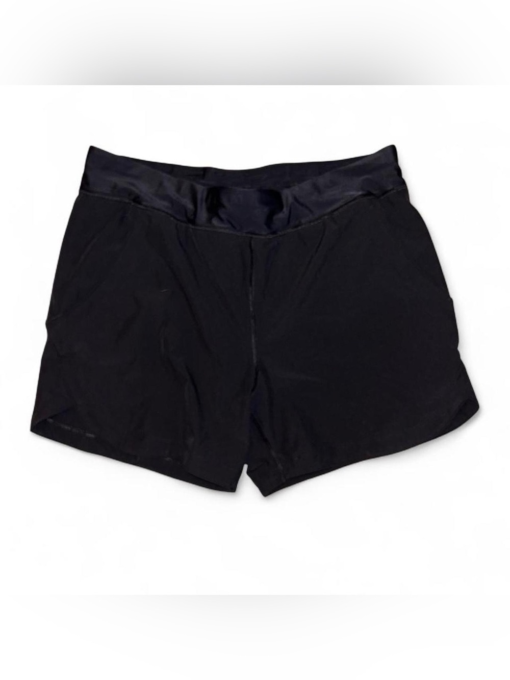 Lands' End Black Athletic Shorts for Women